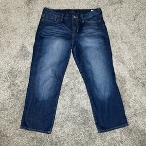 Lucky Sweet Jean Crop Inseam 24 inches waist 30 inches size 10/30